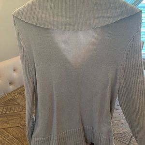 Gray sweater